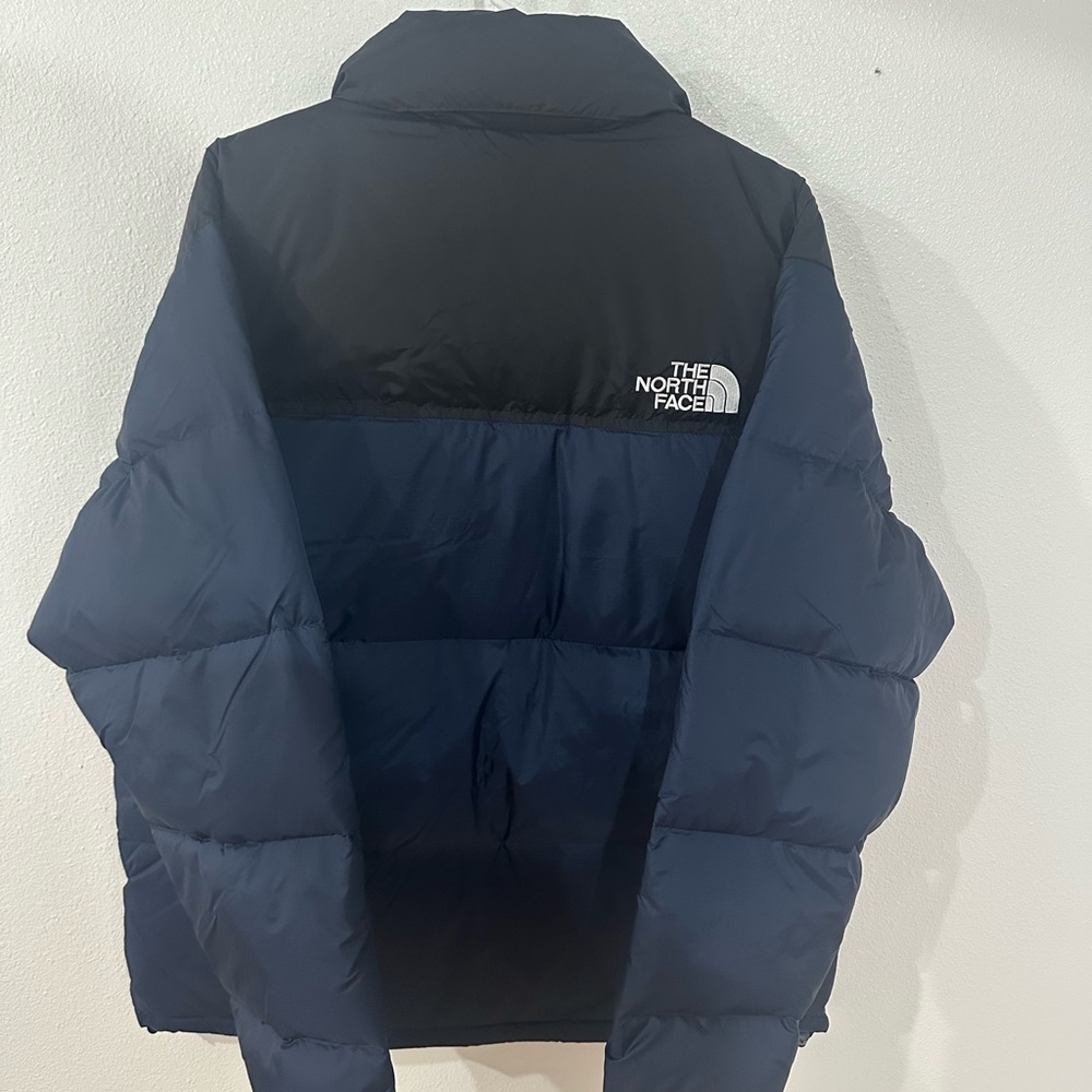The North Face 1996 Retro 700 Nuptse Jacket 'Summit Navy/TNF Black' Puffer Coat - Picture 3 of 11